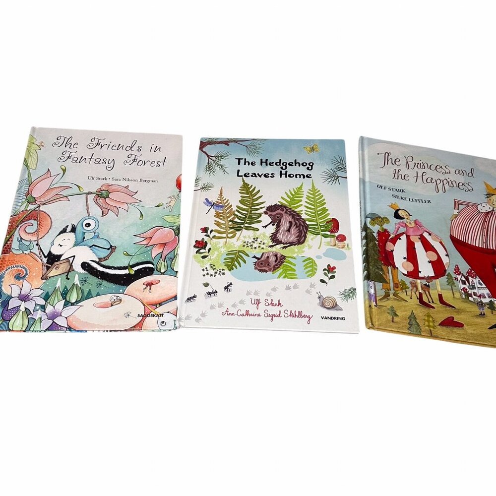 Ulf Stark IKEA Childrens Books Lot 3 Hardcover English Fantasy Illustrated